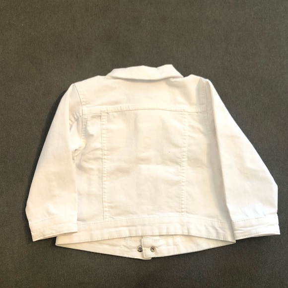 H&M white denim jacket size 2-3y - Picture 2 of 5